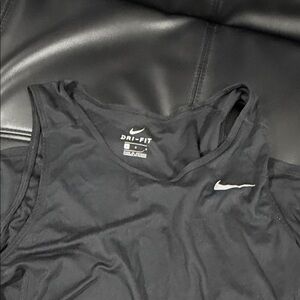 Nike Black Dri-FIT Sleeveless Top